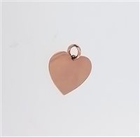 Colgante Soprana Gioielleria Charm in Oro OR CUORE PIATTO - OR CUORE PIATTO